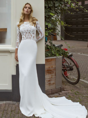 Trouwjurken Met Mouwen Of Lange Mouwen De Bruidshoek