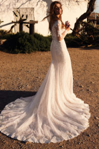 Trouwjurk lange mouwen / boho