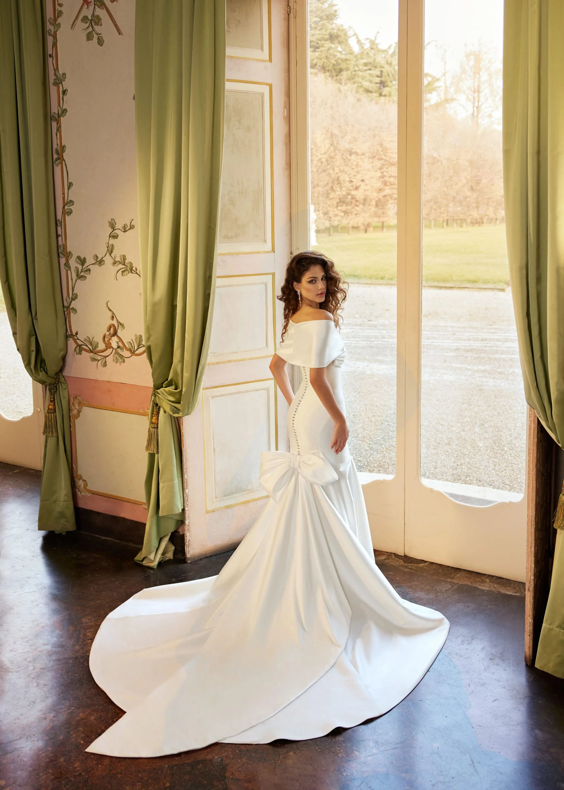 Randy fenoli online blauwe jurk